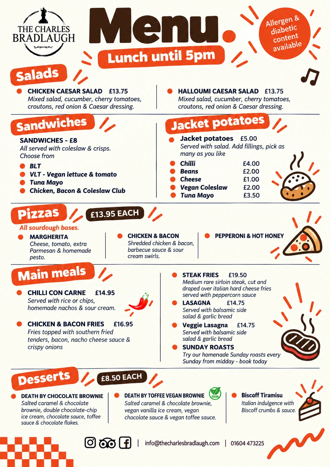 The Charles Bradlaugh everyday menu, page 2
